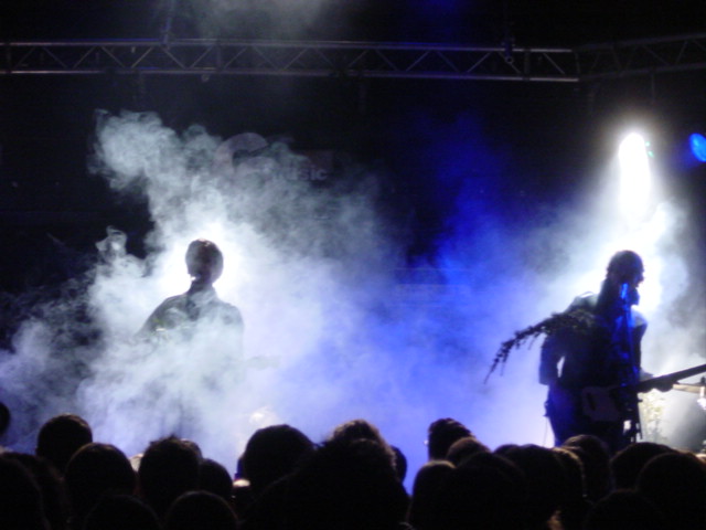 Let the smoke commence: British Sea Power.
